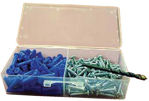 AFCO | Conical Plastic Anchor
Kit 8-10 X 1&quot;