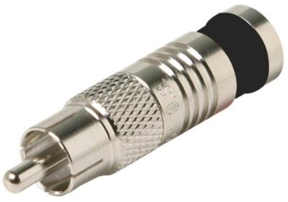 TRISTATE | Connector RCA RG6 Compression (10 PK)