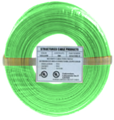 GENESIS CABLE | Cable 22/4 SOL 500&#39; Green CP
