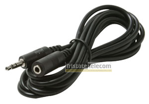 TRISTATE | Stereo Plug 3.5 to 3.5 Stereo Jack 6 FT