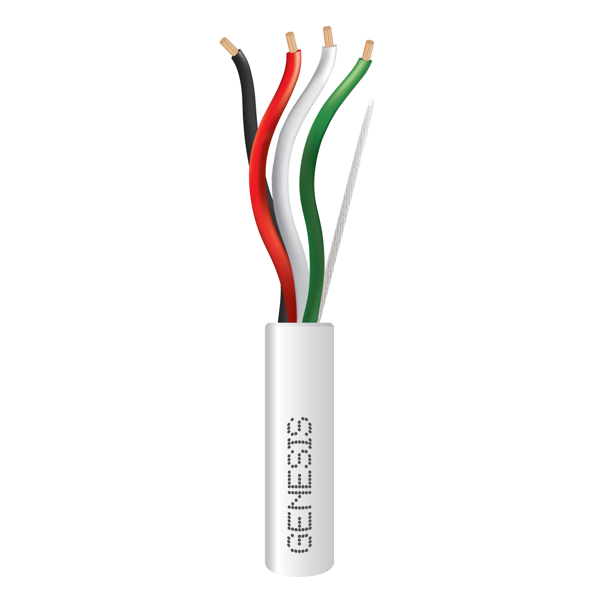 GENESIS CABLE | Cable 18/4 STR 1000&#39; Box CMP Natural Color