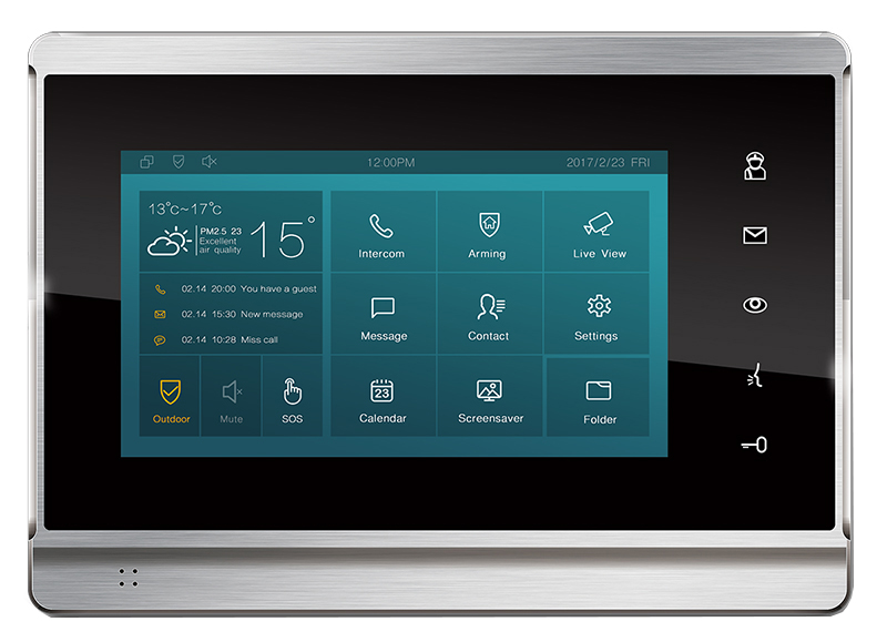 AKUVOX | Video Intercom Touch
7&quot;LCD Metal Android