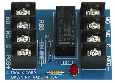 Altronix | Relay Module
6/12VDC DPDT
