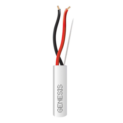 GENESIS CABLE | Cable 18/2 STR 500&#39; PB White
