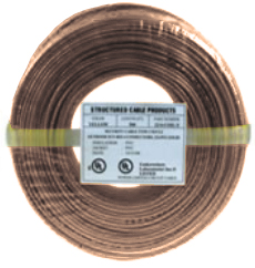 GENESIS CABLE | Cable 22/4 SOL
500&#39; Brown CP