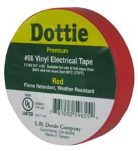Tape RED Premium PVC 3/4&quot; X
66&#39;