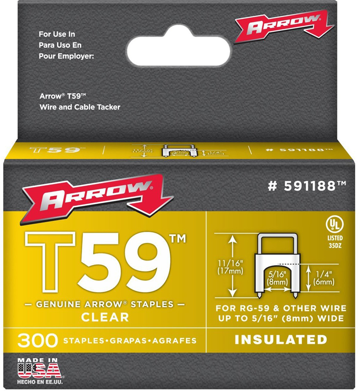T59 Insulated Staples 300 P