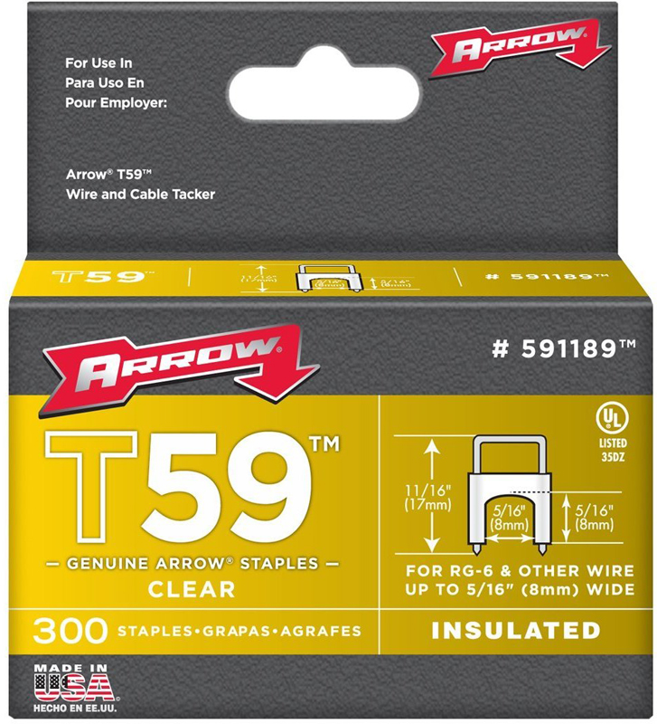 T59 Insulated Staples 300 P
