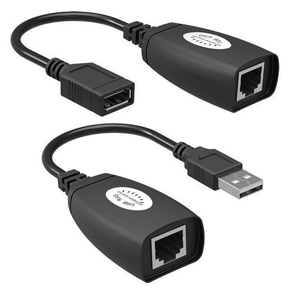 CALRAD | USB 2.0 Over Cat5e/6
Extender Dongles