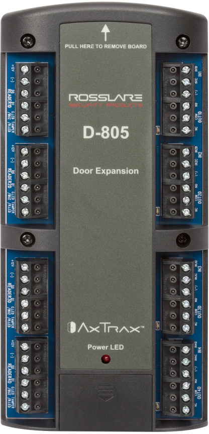 ROSSLARE | 4 Door &amp; 4 I/O EXP
Board For AC825IP