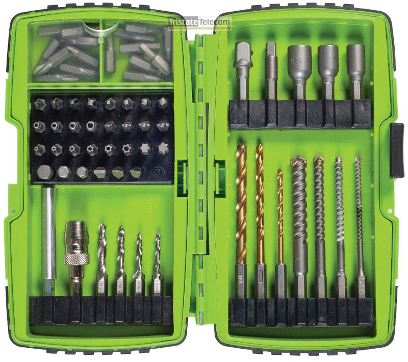 TEMPO COMMUNICATIONS |
Drill/Driver Electrician&#39;s Bit
Kit