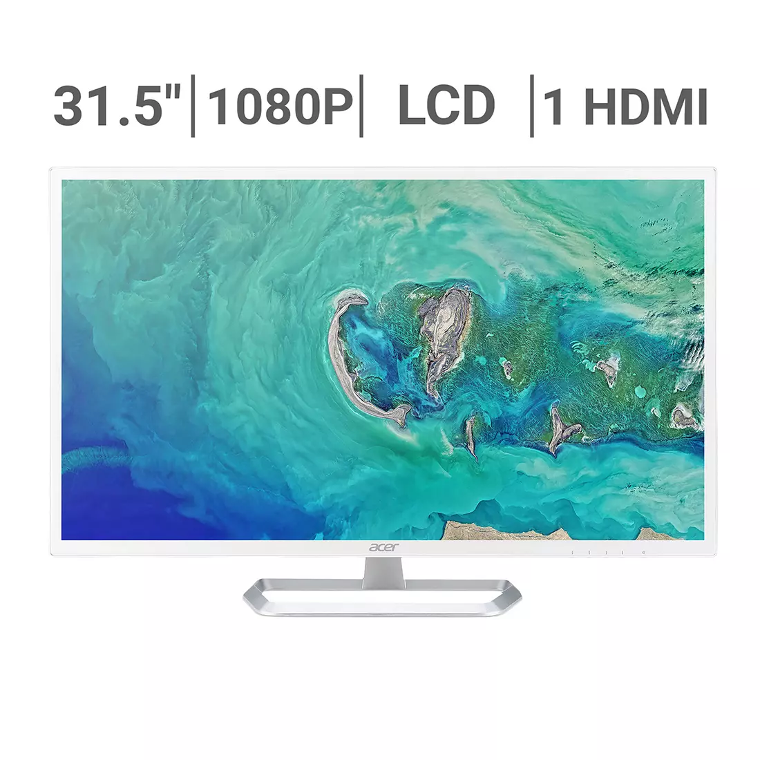 LG | Monitor LED 32&quot; White HDMI/ VGA/DVID 1920X1080 White