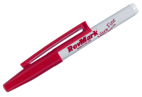 Marker Permanent Ultra Fine Point Red