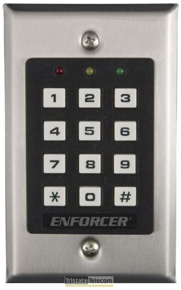 Keypad W/1A Relay Output 1050 User Codes