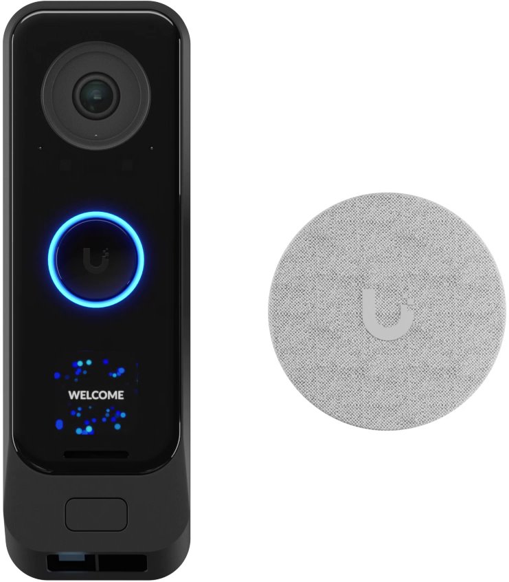 Ubiquiti | UVC-G4 Doorbell Pro
PoE Kit, UVC-G4-DOORBEL Pro
PoE and Chime Kit